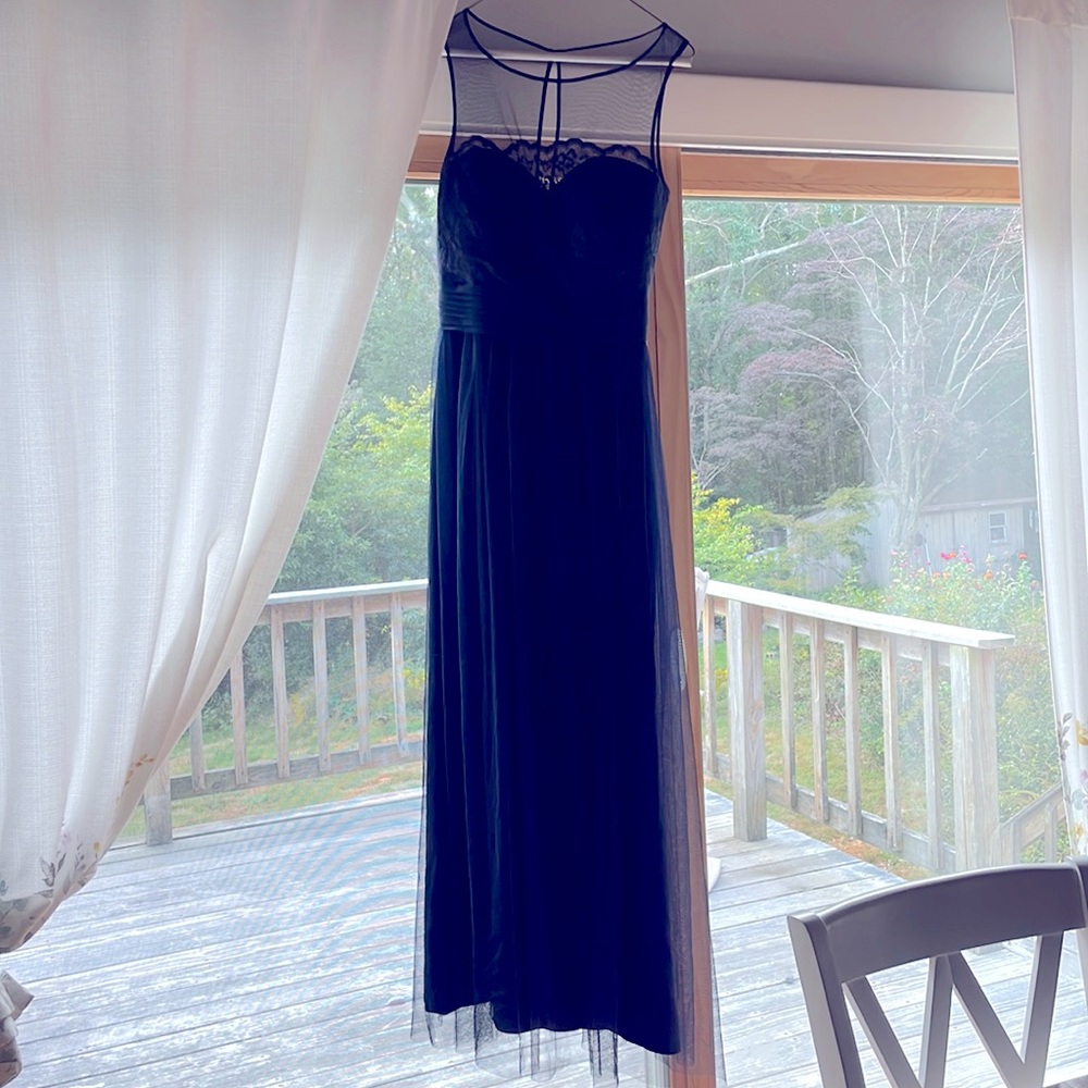 Navy Blue Formal Dress